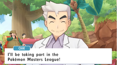 Professor Oak joins the battle! (Image via The Official Pokemon YouTube channel)
