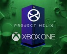 Project Helix console shown with Xbox One logo