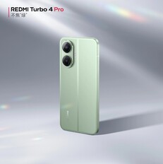 The Redmi Turbo 4 in lime/green. (Image source: Redmi)