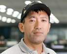 A portrait of Resident Evil director Shinji Mikami