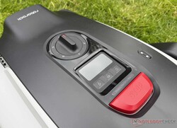 Control panel on the Roborock RockNeo Q1