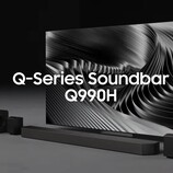 The HW-Q990H introduces new AI-powered features, but the hardware remains largely unchanged.