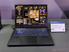 Asus has refreshed the TUF Gaming F16 laptop with new hardware (image source: Notebookcheck)