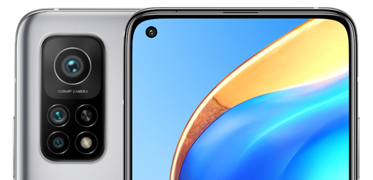mi 10t front camera