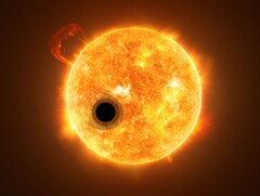 The WASP-107b exoplanet (Image source: NASA)