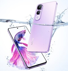 The Vivo Y400, pictured here in the Purple Dusk color, will have IP68 and IP69 ingress protection ratings (Image source: Vivo)