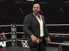 Triple H in WWE 2K. (Image Source: 2K Games) 