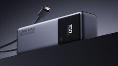 Xiaomi 165W power bank has a separate USB-C port next to the built-in cable (Image source: Xiaomi)