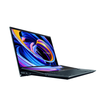Asus ZenBook Pro Duo - Left. (Image Source: Asus)