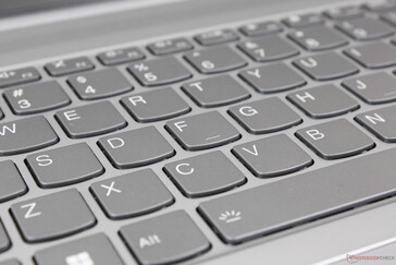 Softer key feedback when compared to flagship office laptops like the ThinkPad or HP EliteBook