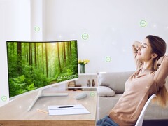 These three new monitors can purify the air via ionization (Image source: Asus)