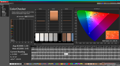 ColorChecker after calibration