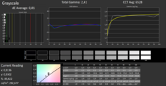 CalMAN - Gray scale (calibrated)