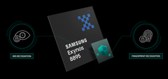 Biometrics were more of a thing back in the Exynos 8895's day. (Source: Samsung)