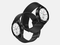 The design of the Galaxy Watch4 Classic is expected to return with the Galaxy Watch6 series. (Image source: @OnLeaks &amp; MySmartPrice)