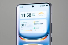The iQOO 13 features a flat OLED display with narrow edges. (Image source: Whylab)