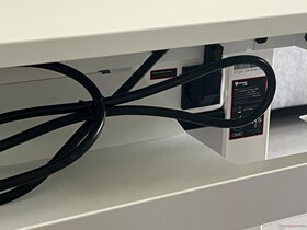 It is simply connected to the built-in socket.