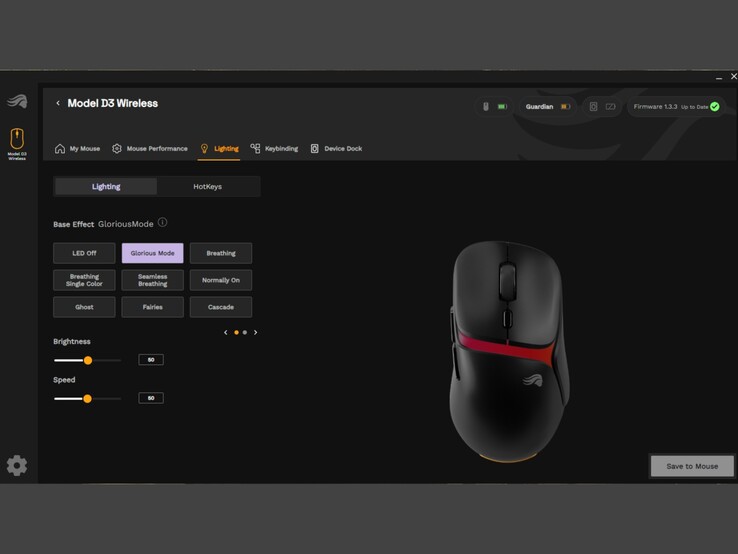 Glorious Core and its customization options