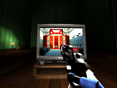 One of many illusions present in Ultrakill's Layer 8: Fraud.