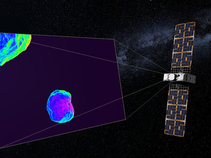 MILANI is a 6U satellite specifically created for the European Space Agency by Tyvak International in Torino. (Image source: ESA/Science Office)