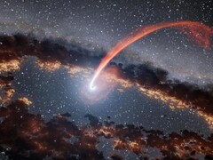 It is possible to observe a nova in the sky for several days. (Image source: Concept Art NASA/JPL-Caltech)