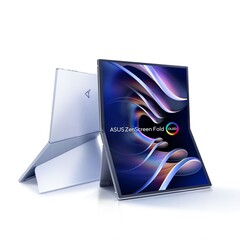 Asus has launched a foldable OLED monitor at CES 2024 (image via Asus)
