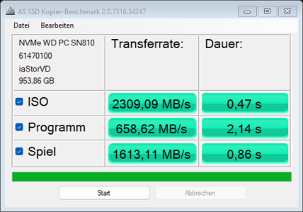 Copy benchmark