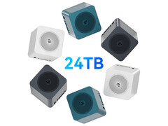 Beelink ME mini starts at $329. Pictured: a promotional picture of the NAS. (Image source: Beelink - edited)