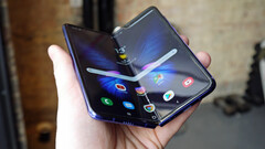 A Samsung Galaxy Fold reviewer&#039;s unit. (Source: TechRadar)