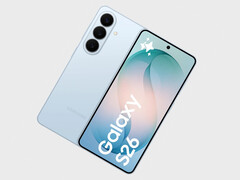 The Galaxy S26 in one of its four launch colours.