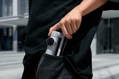 The Flow Pro is pocketable when folded down (Image source: Insta360)