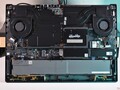 The internals of the Lenovo ThinkPad P16 Gen 3.