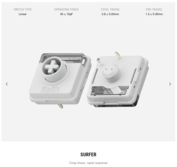 Lofree Flow 2 Surfer linear switch specs. (Image source: Lofree)