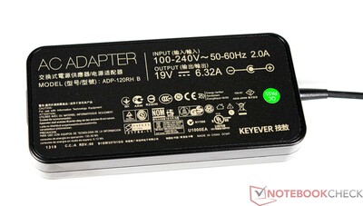 120-watt power adapter (bottom)