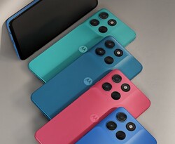 Colour options for the Moto G57 Power.