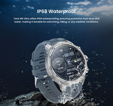 Rogbid Tank M5 Ultra in shiny silver colorway (Image source : Rogbid)