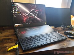 A new Asus ROG Zephyrus Duo SE running an AMD Ryzen 9 5980HX processor has been spotted online