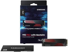 Samsung 990 PRO Heatsink edition 2 TB SSD (Source: Samsung)