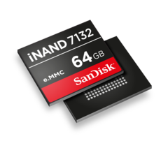 SanDisk's new iNAND 7132 hopes to compete with Samsung's recently introduced UFS 2.0