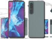 Protective cases have apparently revealed the final design of the Sony Xperia 1 IV. (Image source: TVCMall - edited)