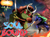 Soulbound has a very interesting mechanic, where killing the ninja makes you swap roles with the ghost. Pictured - The cover art for Soulbound game. (Image source: Steam)