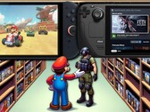 There will be plenty of games to go around for Steam Deck and Switch 2 owners. (Image source: Nintendo/Valve/Dalle3 - edited)
