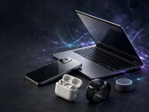 Laptop, smartphone and other tech devices