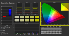 CalMAN - Saturation sweeps (calibrated)