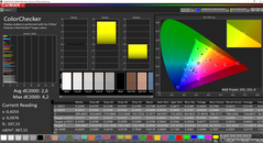 CalMAN - Color accuracy