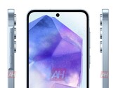A "Galaxy A55" render. (Source: Android Headlines)