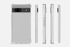 The Pixel 7a will maintain the Pixel 7 series&#039; design language. (Image source: /LEAKS)
