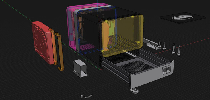 The entire design was compiled in Shapr3D. (Image source: Jack Harvest)