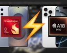 iPhone 16 Pro Max vs Galaxy S25 Ultra gaming performance: A18 Pro shines yet again. (Image source: Dame Tech, Apple, Samsung, edited)