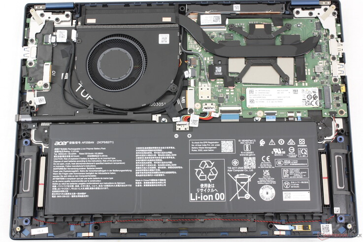 2026 Acer Swift Spin 14 AI motherboard
